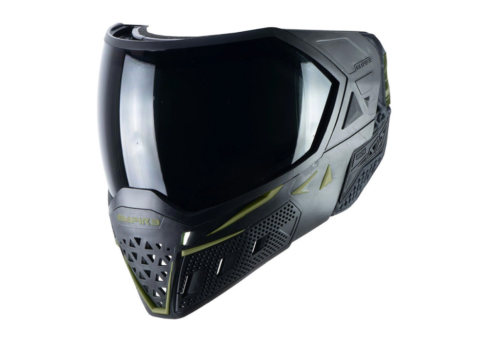 Masque EMPIRE EVS THERMAL BLACK OLIVE ECRAN 2X CLEAR ET NINJA