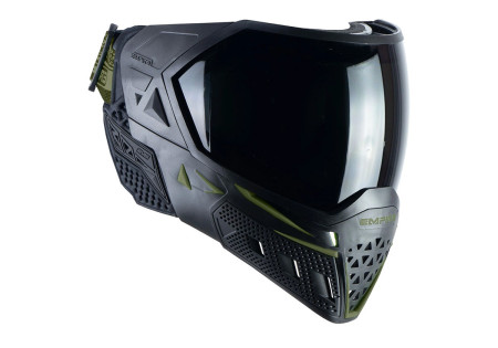 Masque EMPIRE EVS THERMAL BLACK OLIVE ECRAN 2X CLEAR ET NINJA