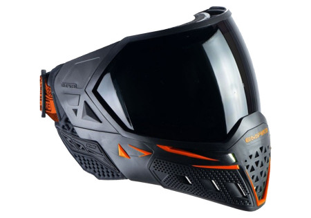 Masque EMPIRE EVS THERMAL BLACK ORANGE ECRAN 2X CLEAR ET NINJA