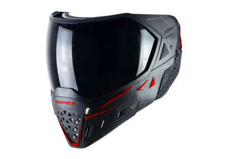 Masque EMPIRE EVS THERMAL BLACK RED ECRAN 2X CLEAR ET NINJA