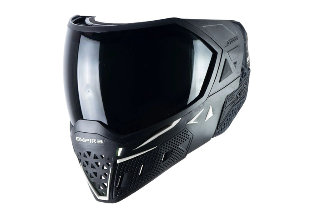 Masque EMPIRE EVS THERMAL BLACK WHITE ECRAN 2X CLEAR ET NINJA