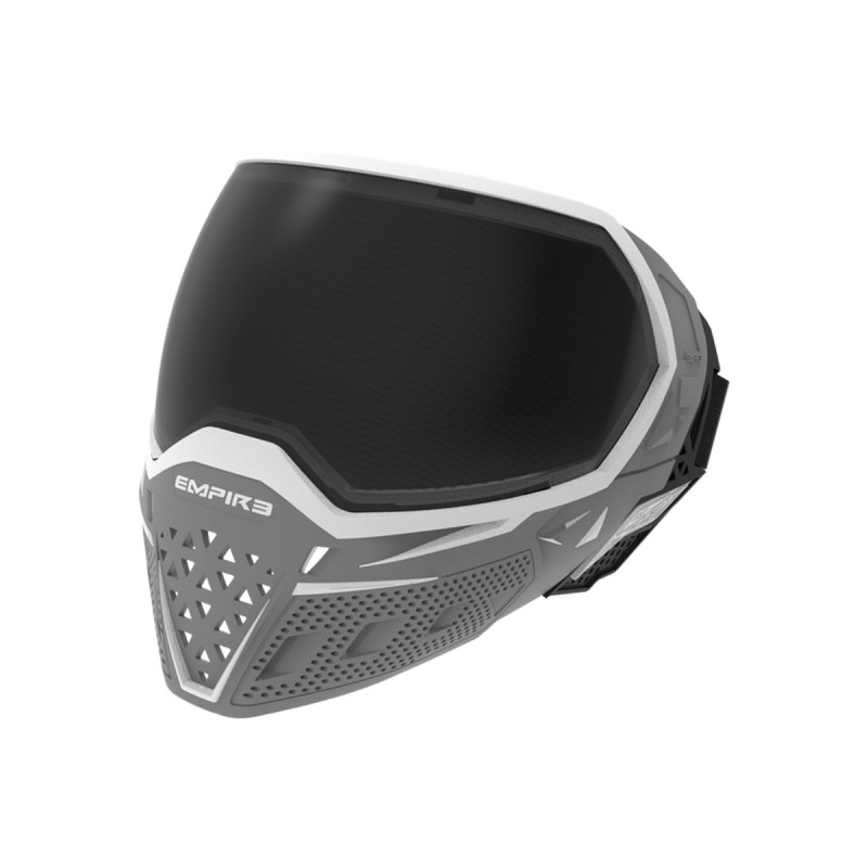 Masque EMPIRE EVS THERMAL WHITE GREY ECRAN 2X CLEAR ET NINJA