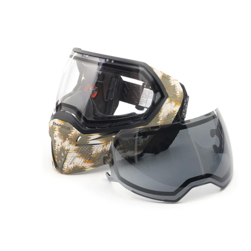 Masque EMPIRE EVS THERMAL LE SEISMIC ECRAN 2X CLEAR ET SMOKE