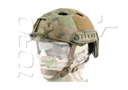 Casque tactique EMERSON FAST TYPE PJ MOLETTE ATACS FOLIAGE