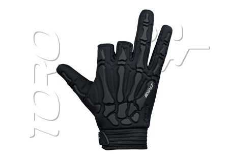 GANTS DEATH GRIP HALF FINGER BLACK norme CE