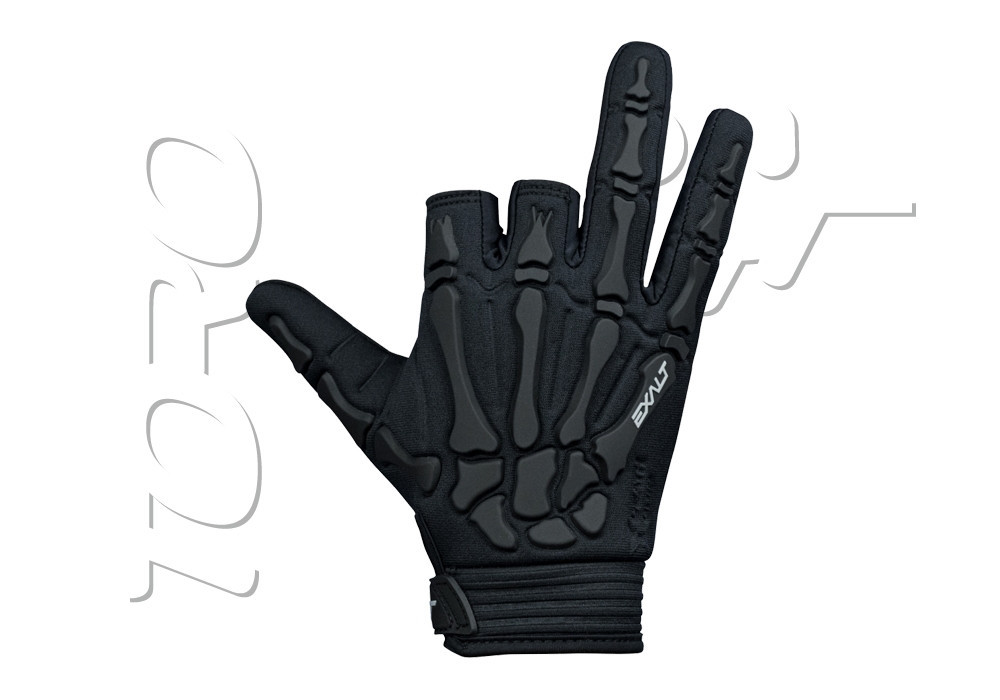 GANTS DEATH GRIP HALF FINGER BLACK norme CE - Taille L