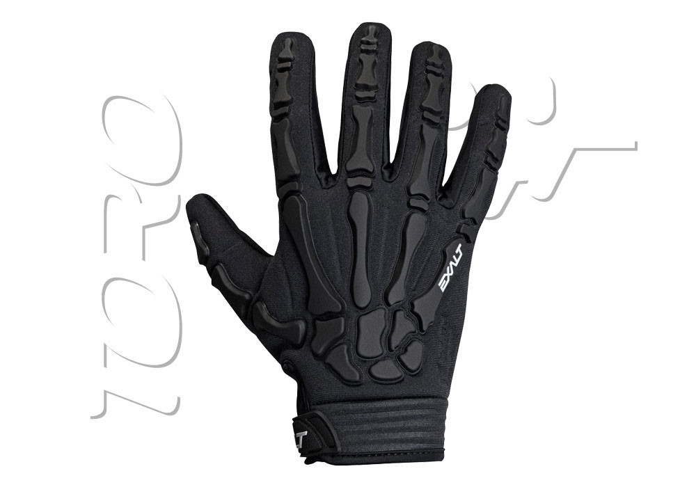 GANTS DEATH GRIP FULL FINGER BLACK norme CE