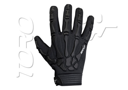 GANTS DEATH GRIP FULL FINGER BLACK norme CE - Taille L