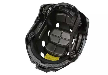 Casque tactique X-SHIELD FAST TYPE PJ MOLETTE GFC TACTICAL BLACK