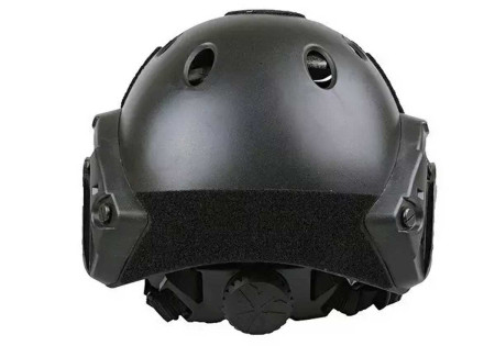 Casque tactique X-SHIELD FAST TYPE PJ MOLETTE GFC TACTICAL BLACK