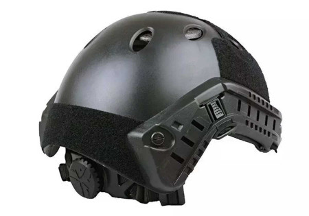 Casque tactique X-SHIELD FAST TYPE PJ MOLETTE GFC TACTICAL BLACK