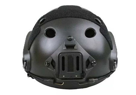 Casque tactique X-SHIELD FAST TYPE PJ MOLETTE GFC TACTICAL BLACK