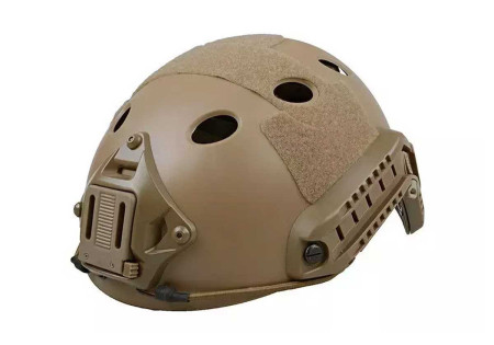 Casque tactique X-SHIELD FAST TYPE PJ MOLETTE GFC TACTICAL TAN