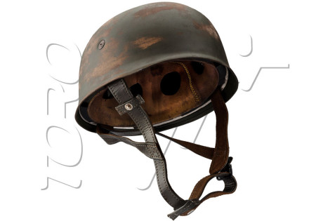 Casque REPRODUCTION WWII ALLEMAND PARA VIEILLI WW2 MILTEC