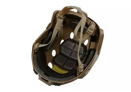 Casque tactique X-SHIELD FAST TYPE PJ MOLETTE GFC TACTICAL TAN