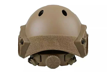 Casque tactique X-SHIELD FAST TYPE PJ MOLETTE GFC TACTICAL TAN