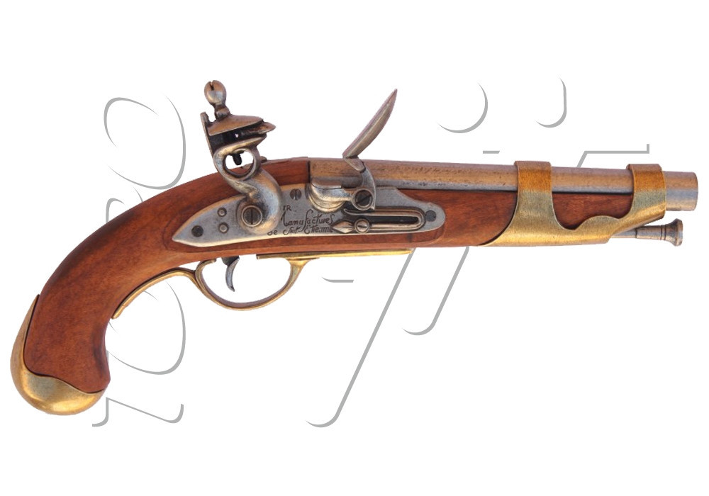 Réplique DECORATIVE PISTOLET CAVALERIE FRANCAISE 1806 DENIX