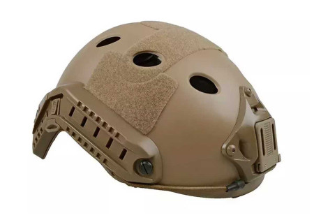 Casque tactique X-SHIELD FAST TYPE PJ MOLETTE GFC TACTICAL TAN