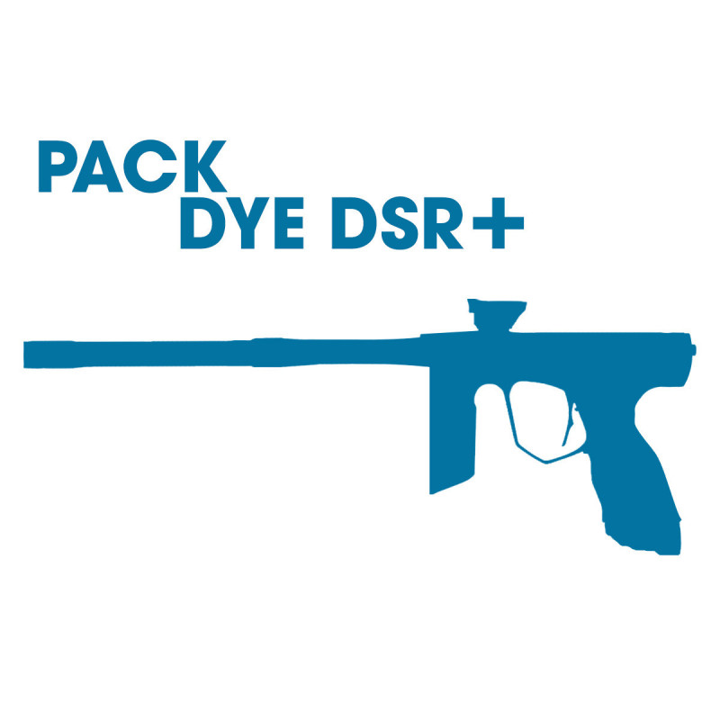 Pack lanceur DYE DSR+ + MASQUE + BOUTEILLE + LOADER*