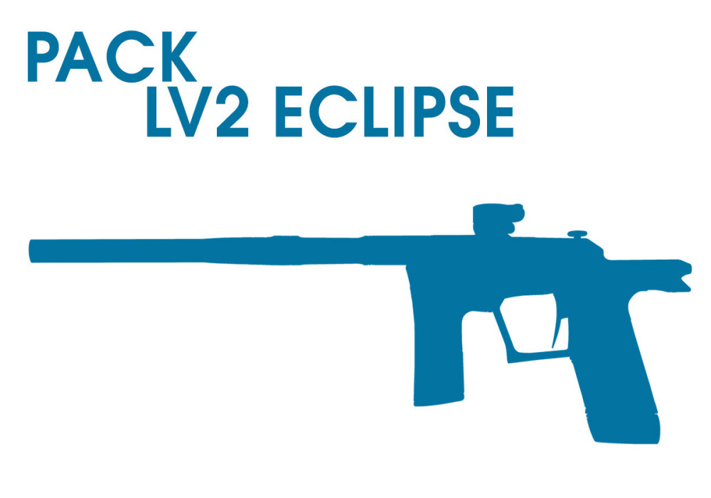 Pack Lanceur EGO LV2 ECLIPSE + MASQUE + BOUTEILLE + LOADER*