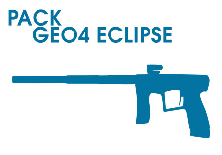 Pack Lanceur GEO4 ECLIPSE + MASQUE + BOUTEILLE + LOADER