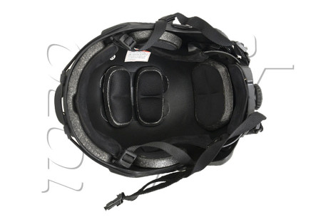 Casque tactique EMERSON FAST TYPE MH MOLETTE BLACK