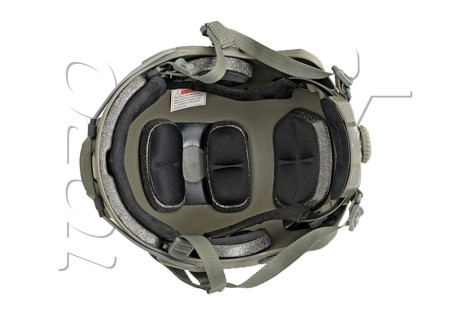 Casque tactique EMERSON FAST TYPE MH MOLETTE FOLIAGE