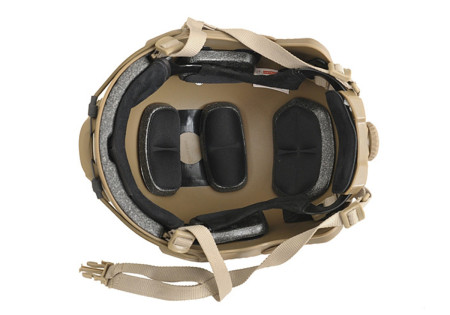 Casque tactique EMERSON FAST TYPE MH MOLETTE TAN