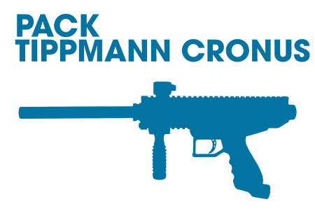 Pack lanceur TIPPMANN CRONUS + MASQUE + BOUTEILLE + LOADER *