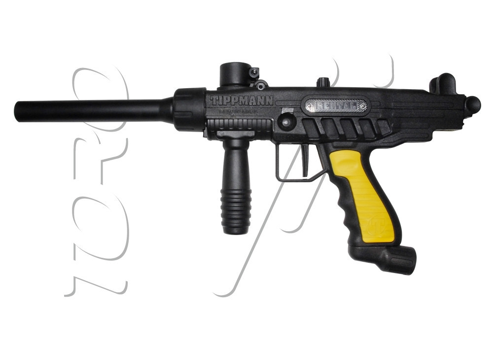 Lanceur FT12 LITE TIPPMANN BLACK POIGNEE JAUNE