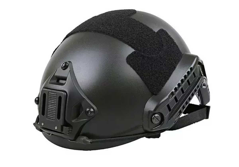 Casque tactique X-SHIELD FAST TYPE MH MOLETTE GFC TACTICAL BLACK