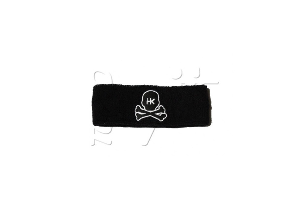 Sweatband HK SKULL BLACK