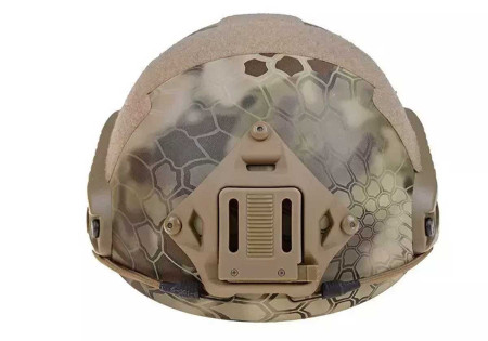 Casque tactique X-SHIELD FAST TYPE MH MOLETTE GFC TACTICAL KRYPTEK TAN