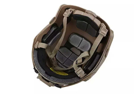 Casque tactique X-SHIELD FAST TYPE MH MOLETTE GFC TACTICAL KRYPTEK TAN