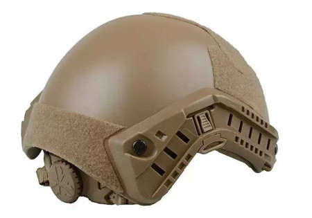 Casque tactique X-SHIELD FAST TYPE MH MOLETTE GFC TACTICAL TAN