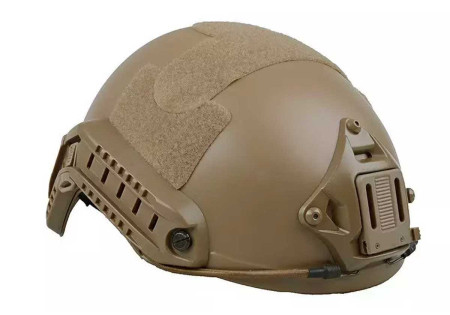 Casque tactique X-SHIELD FAST TYPE MH MOLETTE GFC TACTICAL TAN