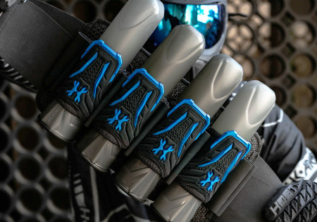 Harnais ZERO G LITE 4+3+4 BLACK/BLUE HK ARMY