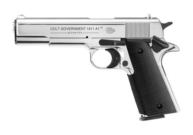 Pistolet d'alarme Colt Government 1911 noir 9mm PAK à blanc