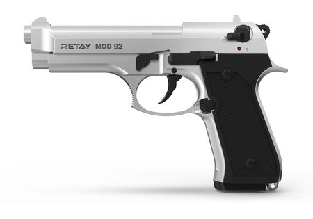 Pistolet d'Alarme Retay XPRO 9mm PAK noir + Mallette