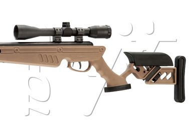 Pack carabine Swiss Arms TG-1 TAN 4.5mm - 4x32 (20 joules