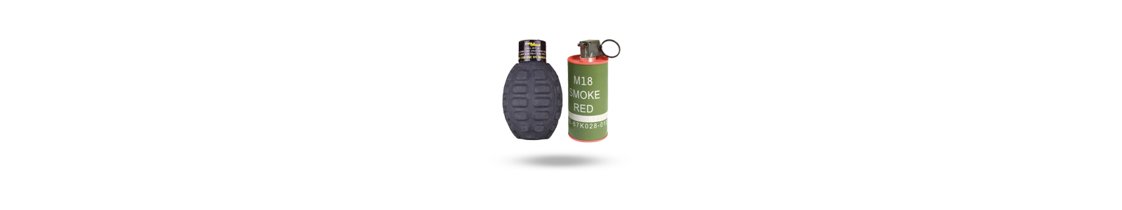 Grenades et fumigènes pour vos scénarios d'airsoft